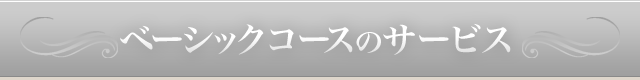 ベーシックコースのサービス